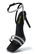 Load image into Gallery viewer, Square Toe Black Heels