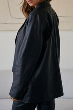 Load image into Gallery viewer, Jinelle PU Blazer Jacket - Pink