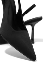 Load image into Gallery viewer, Black Lycra Pumps