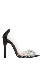 Load image into Gallery viewer, Champagne Toast Embellished Pointed Toe Pumps - White