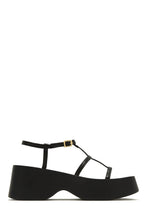 Load image into Gallery viewer, Beach Trip Flat Platform Sandals - White