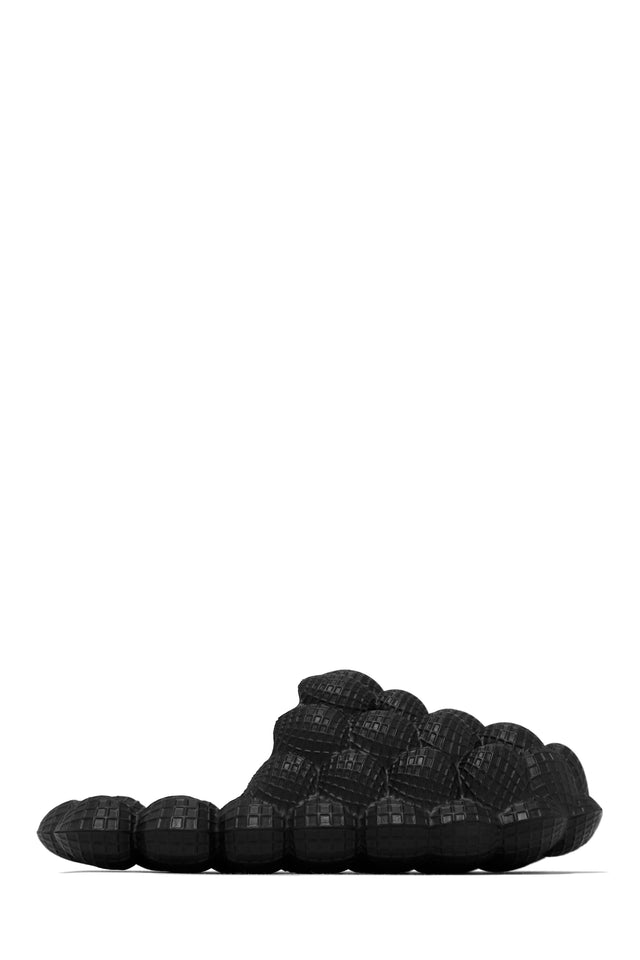 Load image into Gallery viewer, Black Textured Sleeve Sandal