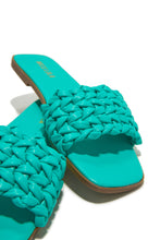 Load image into Gallery viewer, Blue Slip On Sandals