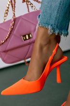 Load image into Gallery viewer, Orange Pumps