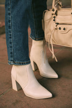Load image into Gallery viewer, Perfect Night Block Heel Ankle Boots - Nude