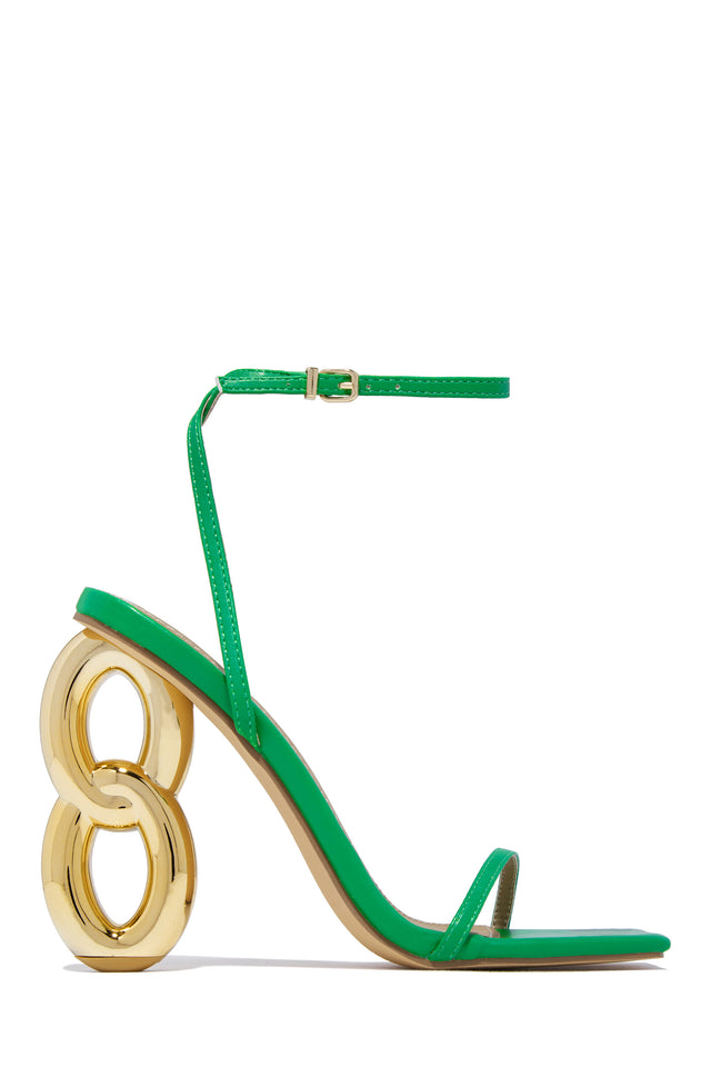 Load image into Gallery viewer, Green Heels