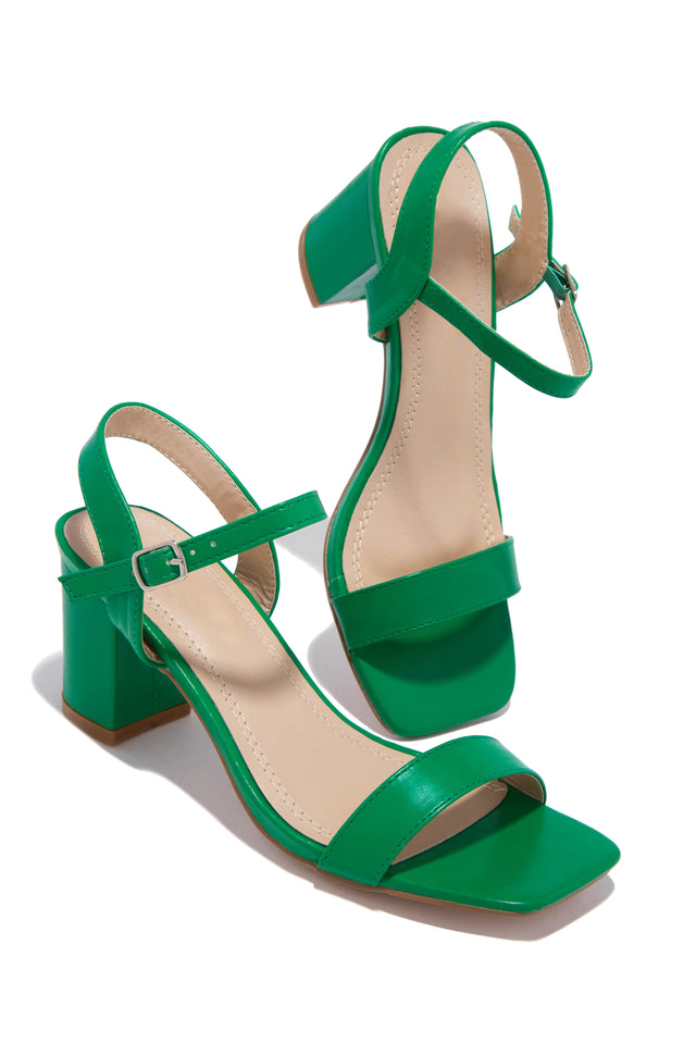 Load image into Gallery viewer, Ankle Strap Block Heels