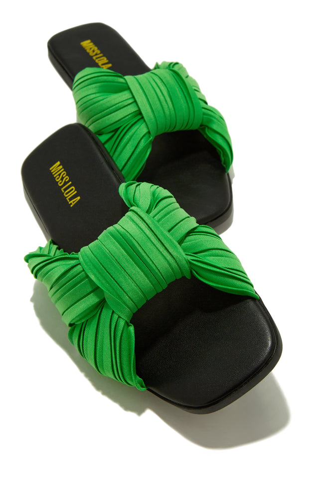 Load image into Gallery viewer, Green Sandals
