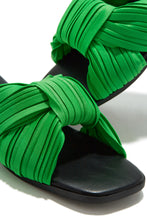Load image into Gallery viewer, Green Slip On Sandals
