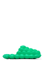 Load image into Gallery viewer, Green Textured Sandal