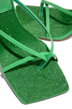 Load image into Gallery viewer, Euphoria Espadrille Heels - Green