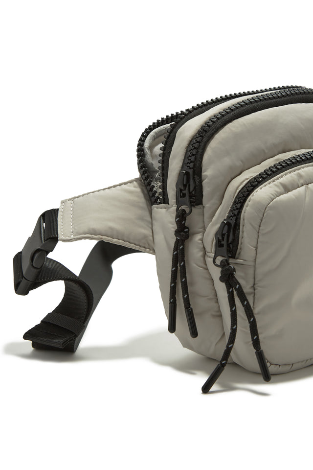 Load image into Gallery viewer, Daily Moves Nylon Belt Bag - Grey