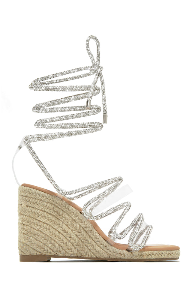 Load image into Gallery viewer, Lace Up Wedges