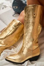 Load image into Gallery viewer, Gold Boots
