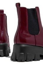 Load image into Gallery viewer, Zuzanna Combat Boots - Burgundy