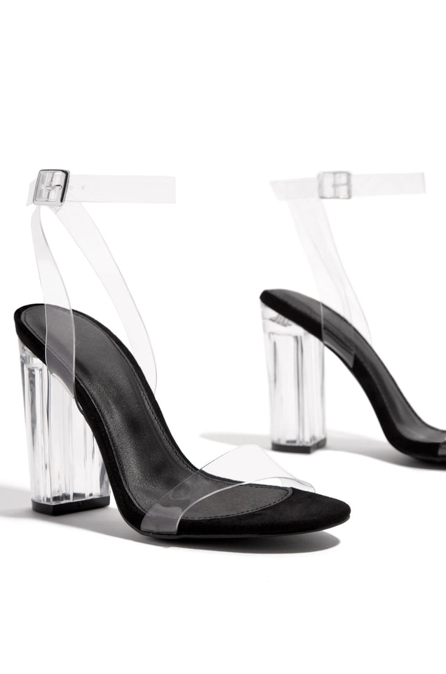 Load image into Gallery viewer, Open Rounded Toe Heels