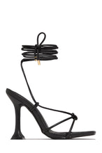 Load image into Gallery viewer, black strappy heel
