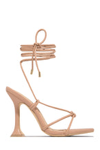 Load image into Gallery viewer, nude chunky heel