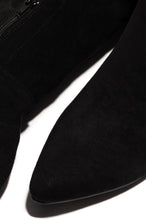 Load image into Gallery viewer, Black Pointed Toe Boots