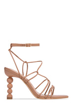 Load image into Gallery viewer, Nude Single Sole Strappy High Heels