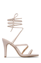 Load image into Gallery viewer, bone strappy heel
