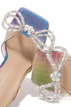 Load image into Gallery viewer, Multi Embellished Heel With Bow
