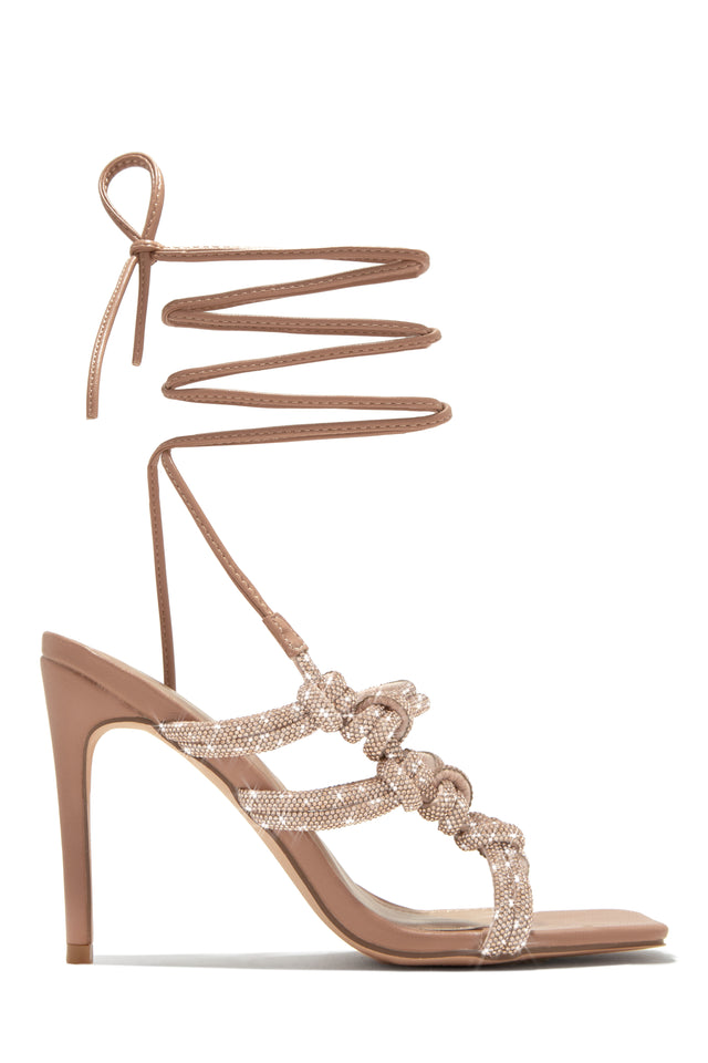Load image into Gallery viewer, Nude Bridal Heels