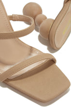 Load image into Gallery viewer, Nude Open Toe Mules