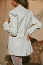Load image into Gallery viewer, Bone PU Jacket
