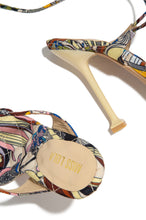 Load image into Gallery viewer, Wine & Dine Lace Up Heels - Multi