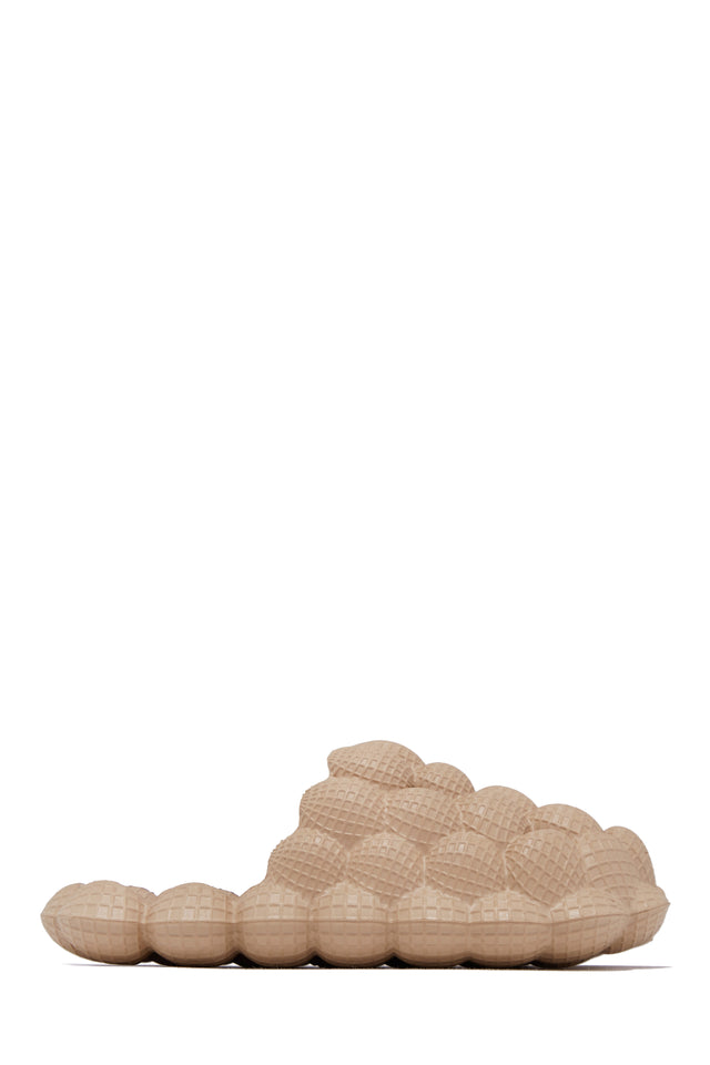 Load image into Gallery viewer, Nude Textured Sandal