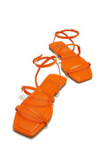 Load image into Gallery viewer, Bali Beach Flat Sandals - Orange