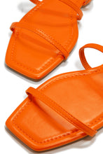 Load image into Gallery viewer, Bali Beach Flat Sandals - Orange