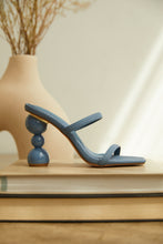 Load image into Gallery viewer, Out Tonight High Heel Mules - Denim