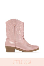 Load image into Gallery viewer, Mini Libby Kids Cowgirl Boots - Red