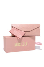 Load image into Gallery viewer, Pink Three Piece Sunglasses Case