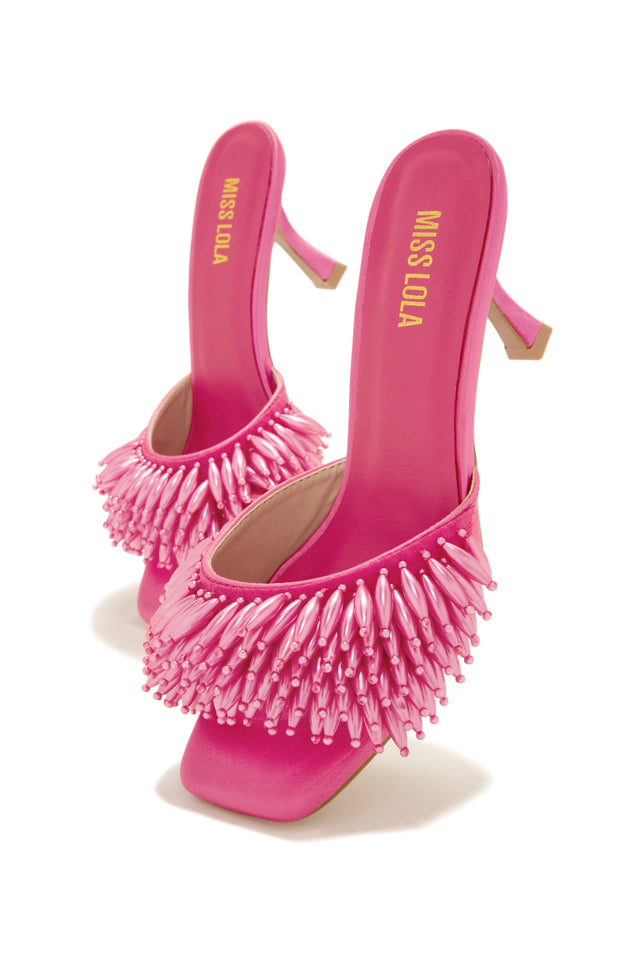 Load image into Gallery viewer, Slip On Pink Heels