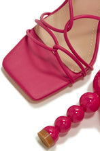 Load image into Gallery viewer, Pink Strappy Heels