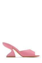 Load image into Gallery viewer, Racquel Mid Heel Mules - Silver