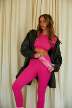 Load image into Gallery viewer, Model Wearing Crop Top with Matching legging