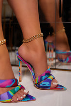 Load image into Gallery viewer, Ryett High Heel Mules - Multi