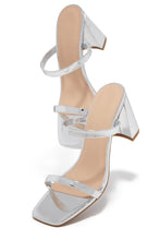 Load image into Gallery viewer, Silver Mules