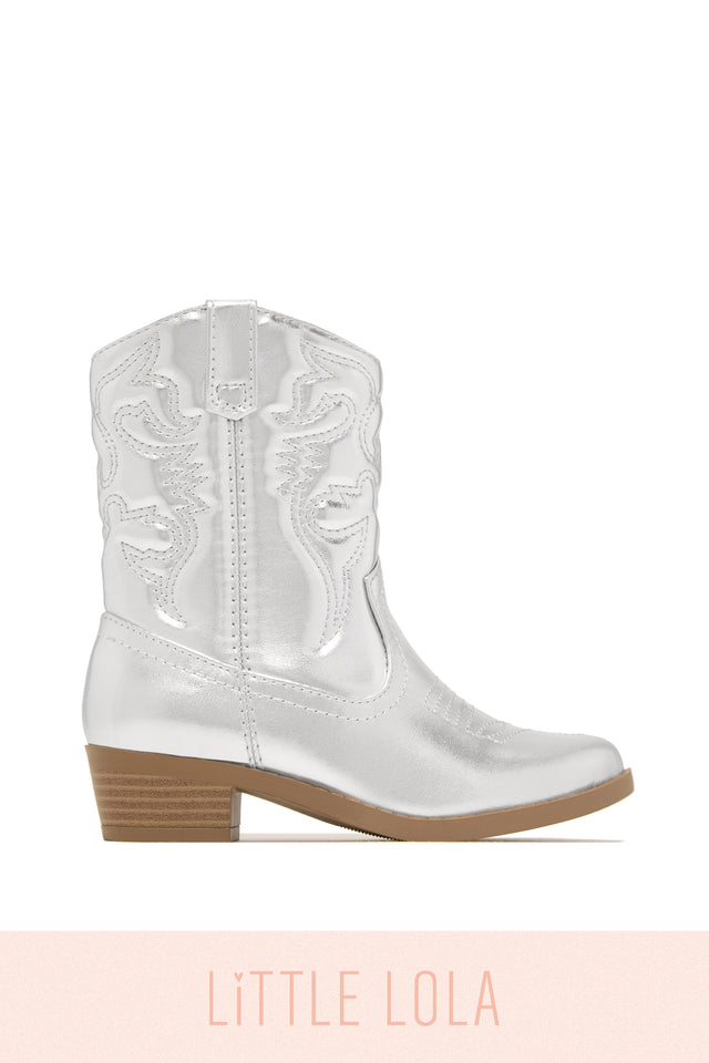 Load image into Gallery viewer, Mini Libby Kids Cowgirl Boots - Red