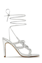 Load image into Gallery viewer, Silver Bridal Heels