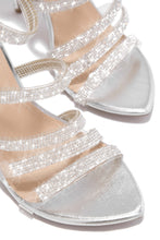 Load image into Gallery viewer, Silver-Tone Heels