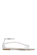 Load image into Gallery viewer, Silver Embellished Sandal