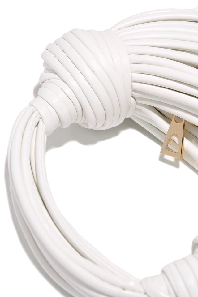 Load image into Gallery viewer, White Multi Strap Handbag