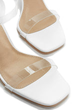 Load image into Gallery viewer, White Single Sole Heels