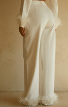 Load image into Gallery viewer, White Knit Blazer Set