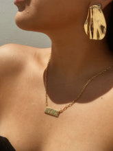 Load image into Gallery viewer, MAMA Embellished Bar Necklace - Gold
